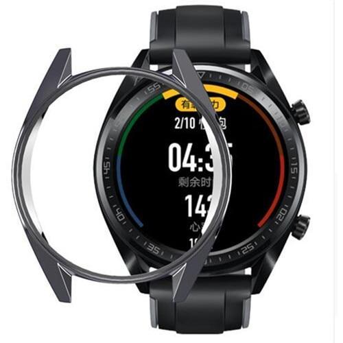 Huawei Watch GT case For huawei watch gt strap band cover soft TPU plated All-Around protective case shell watch Accessories