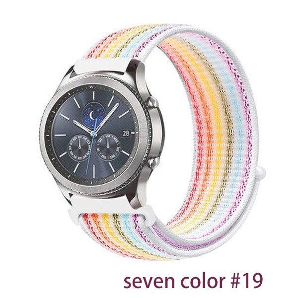 Gear s3 Frontier strap For Samsung galaxy watch 46mm 42mm S4 active 2 22mm watch band amazfit bip/gtr 47mm huawei watch gt strap