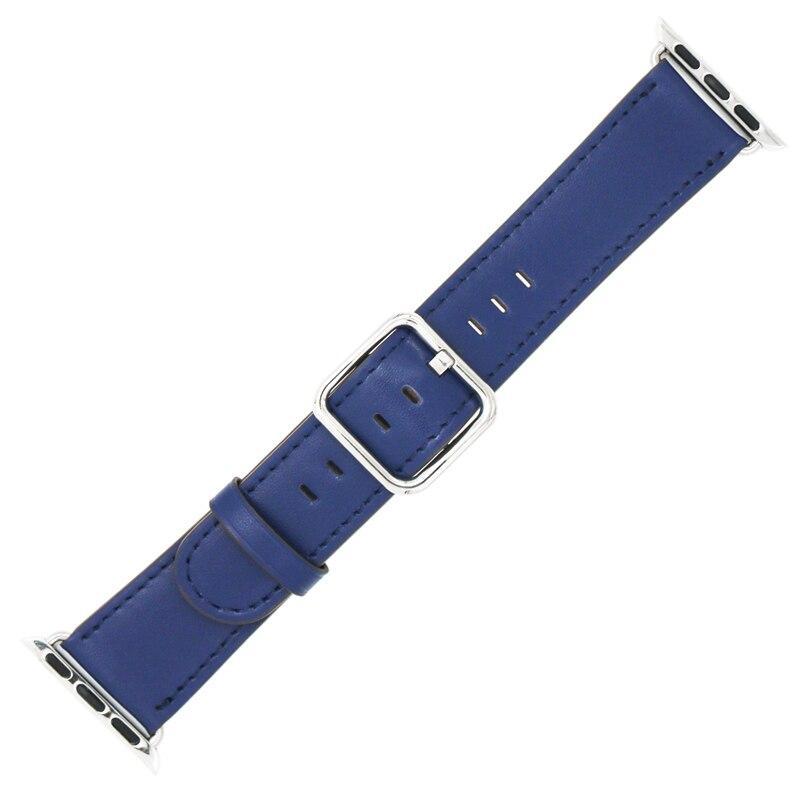 Leather Classic Buckle strap For apple watch band Apple watch 4 3  42mm/44mm iwatch series 3 2 1 wrist belt crazy horse bracelet
