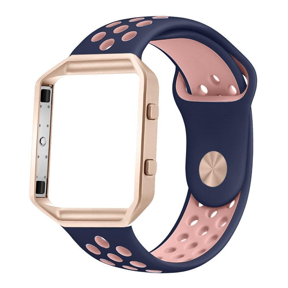 Replacement Watch Strap For Fitbit Blaze Bands Sport Soft Silicone For Fitbit Blaze Smart Fitness Watch With Frame