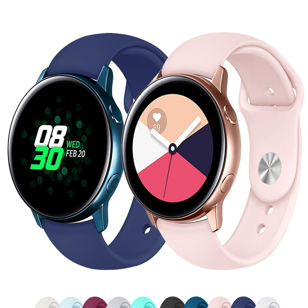 Amazfit bip Strap For Samsung galaxy watch Active Gear sport Galaxy Watch 42mm 20mm watch band Gear sport correa bracelet belt