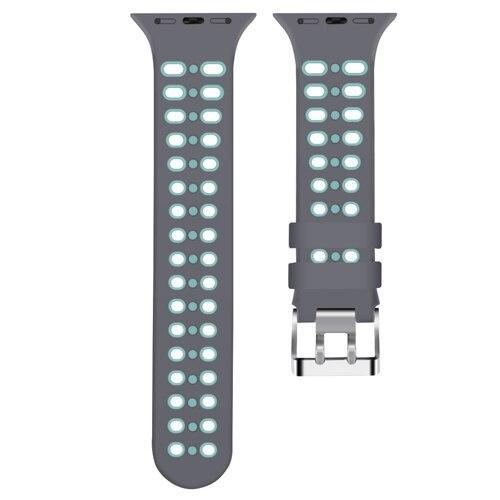 Sport Strap For Apple Watch band 44mm 40mm Silicone Iwatch Series 3/2/1 Wrist band Bracelet Rubber Watchband Accessories