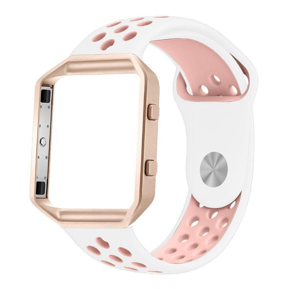 Replacement Watch Strap For Fitbit Blaze Bands Sport Soft Silicone For Fitbit Blaze Smart Fitness Watch With Frame
