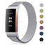New Milanese loop strap For Fitbit charge 3 watch band  smart bracelet stainless steel belt sports watch strap wrist band