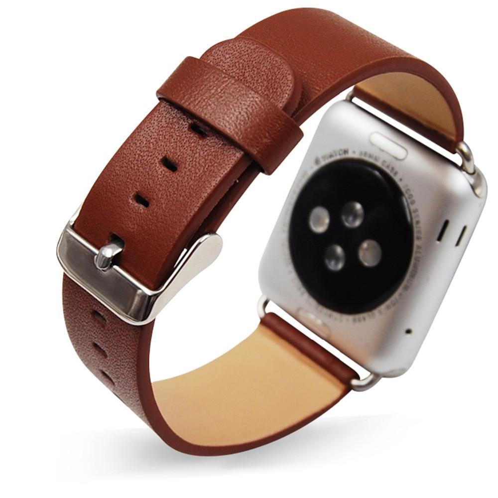 Genuine Leather strap For Apple Watch band pulseira apple watch 5 4 3 band 44mm/40mm correa iwatch band 42mm/38mm Bracelet belt