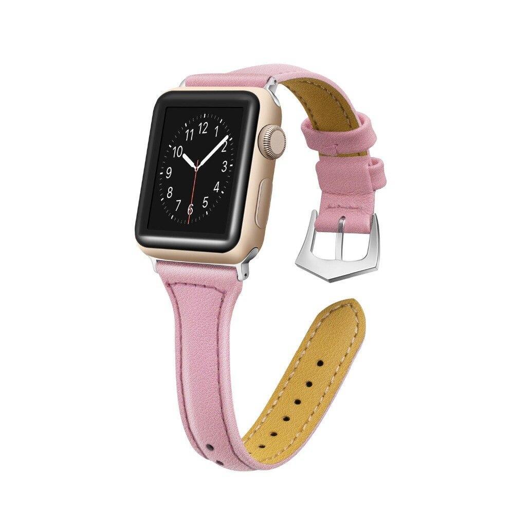 Leather strap For Apple Watch band series 4 44mm 40mm correa iwatch 3 2 1 42mm/38mm Wristband bracelet belt Watchband