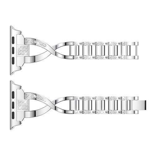 diamond strap For Apple Watch band 5 4 42mm/38mm 316 stainless steel iwatch series 5 4 3 2 1 wrist watchband strap bracelet belt