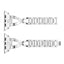 diamond strap For Apple Watch band 5 4 42mm/38mm 316 stainless steel iwatch series 5 4 3 2 1 wrist watchband strap bracelet belt