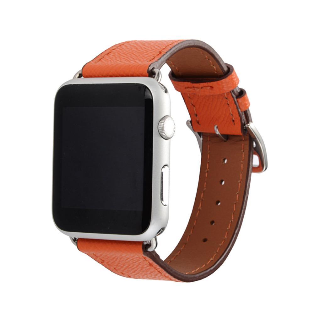 Genuine Leather strap For Apple Watch band apple watch 4 3 band 42mm/38mm 44mm/40mm iwatch  Single Tour Bracelet watchband belt