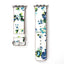 Floral Printed Leather strap For Apple Watch band apple watch 5 4 3 band 42mm/38mm 44mm/40mm correa iwatch band Bracelet watchband