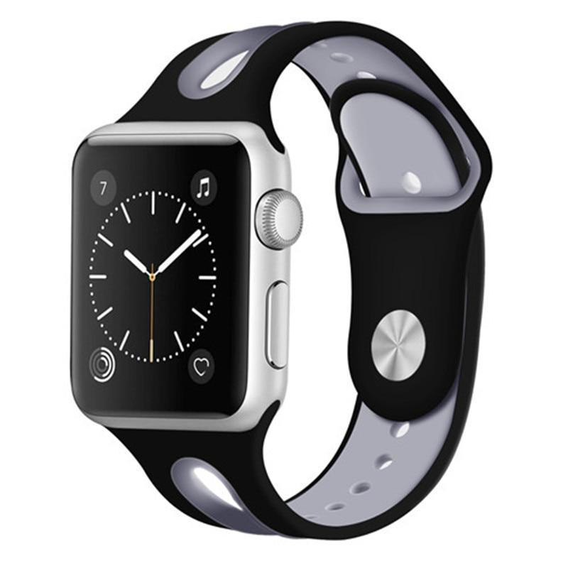 Sport strap For Apple watch band apple watch 4 3 band 44 mm 42mm iwatch 40mm/38mm correa wrist bracelet watchband belt
