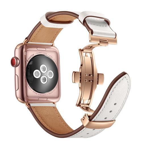 Genuine Leather strap For Apple watch band pulseira apple watch 5 4 3 44mm/40mm iwatch band 42mm 38mm correa Watchband bracelet