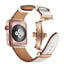 Genuine Leather strap For Apple watch band pulseira apple watch 5 4 3 44mm/40mm iwatch band 42mm 38mm correa Watchband bracelet