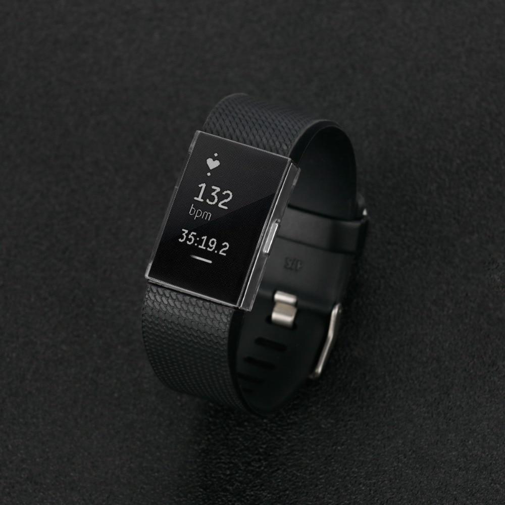Soft Silicone Watch Case cover For Fitbit Charge 2 band  screen protector Ultra-thin Replacement protect Cases frame