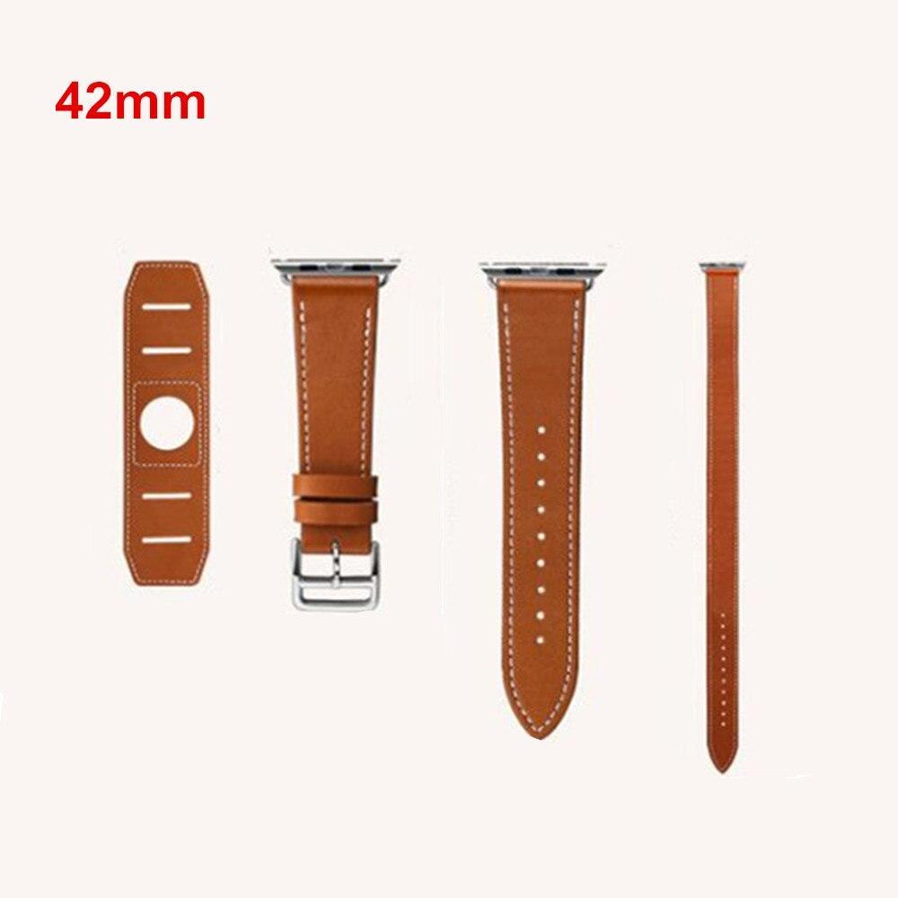 Genuine leather strap For apple watch band 5 42mm/38mm iwatch series 5/4 3 2 1 wrist bands bracelet replacement watchband belt