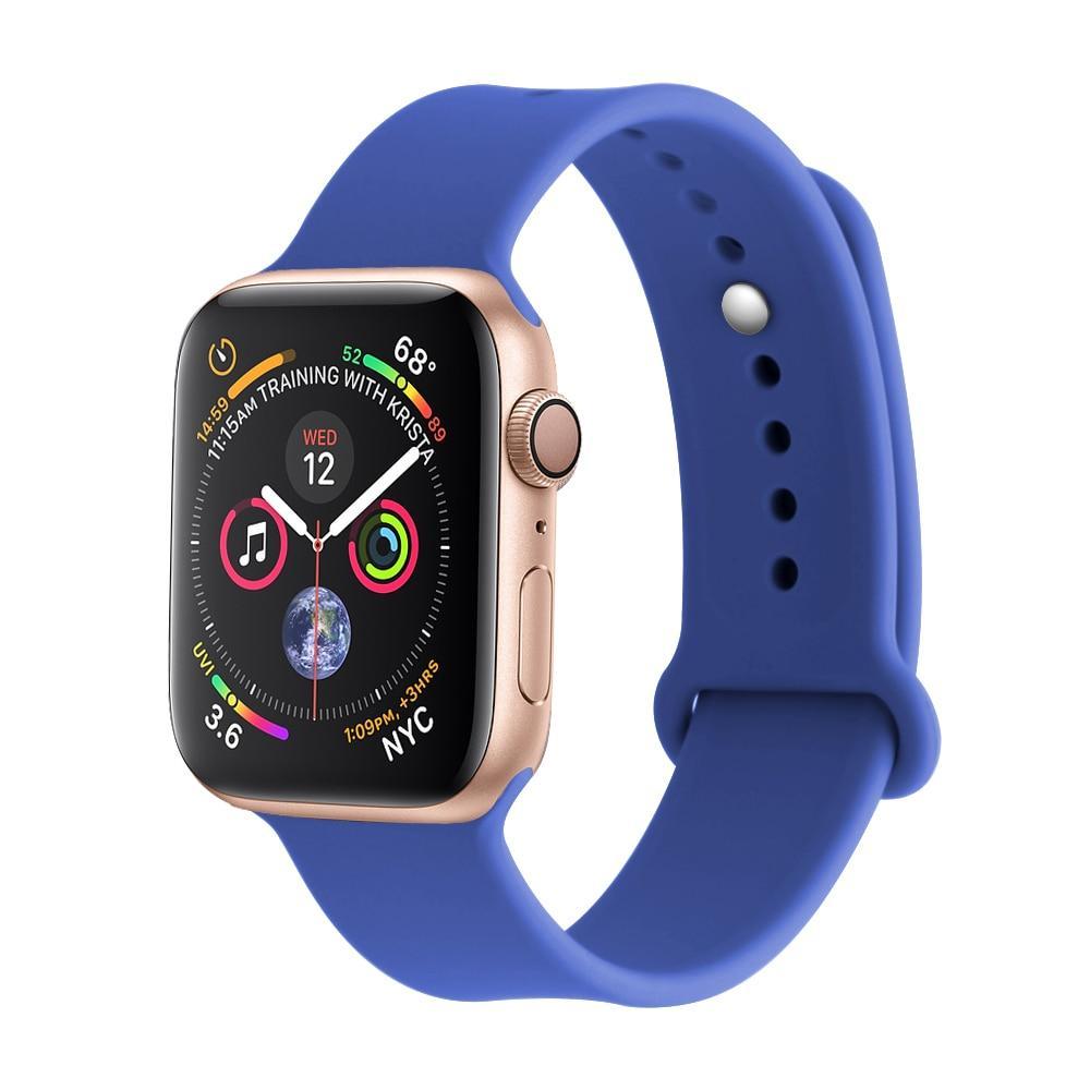 Silicone Sport strap For Apple watch band apple watch 5 4 3 band 44mm 40mm  correa Iwatch 5 42mm 38mm watchband bracelet belt