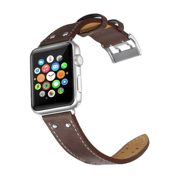 Genuine leather strap for apple watch band 42mm 38mm iwatch series 3/2/1 wrist band bracelet Cowhide watch band strap