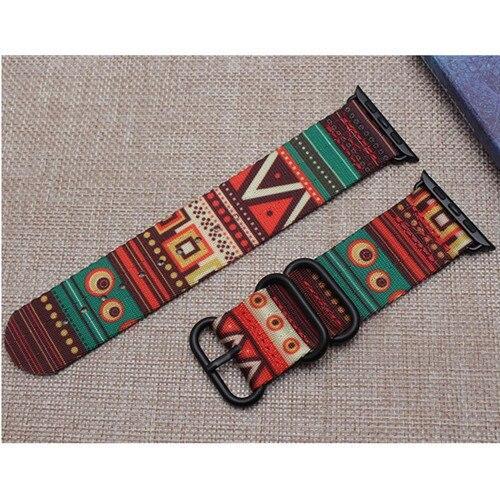 Nato strap For apple watch band apple watch 5 4 3 44mm 40mm iwatch band 42mm 38mm pulseira correa bracelet camouflage watchband