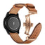 Leather Galaxy watch 46mm strap For Samsung Gear S3 Frontier 22mm watch band butterfly amazfit gtr 47mm huawei watch gt strap