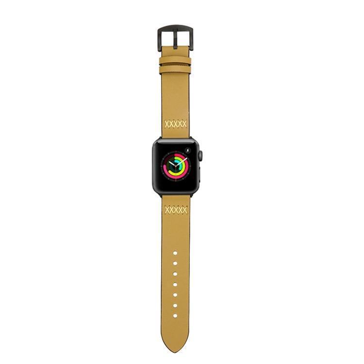 Leather Crazy Horse strap For Apple watch 4 band 44mm 40mm Iwatch series 4 3 2 1 42mm/38mm wrist watchband bracelet belt