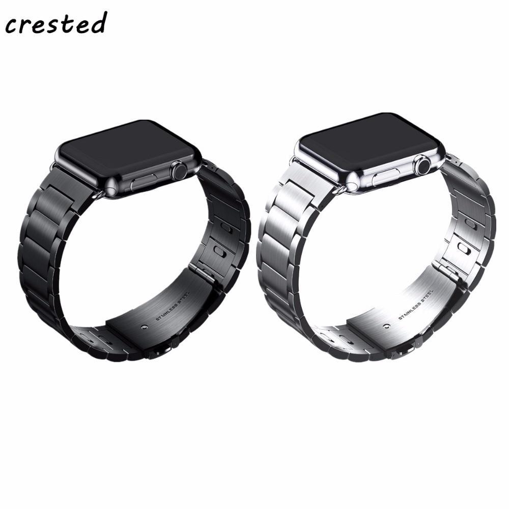 Stainless steel strap For Apple Watch band apple watch 5 4 3 44mm/40mm 42mm/38mm iwatch band 5 correa bracelet watch Accessories