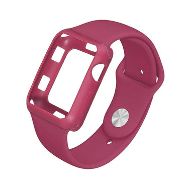 sport strap For Apple Watch band Apple watch 4 3 5 44mm/40mm case iwatch 42mm/38mm bracelet belt rubber protective cover