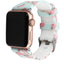 Floral Flower Sport strap For Apple Watch band apple watch 5 4 3 band 44mm 40mm Iwatch band 38mm 42mm bracelet watchband belt