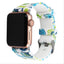 Floral Flower Sport strap For Apple Watch band apple watch 5 4 3 band 44mm 40mm Iwatch band 38mm 42mm bracelet watchband belt