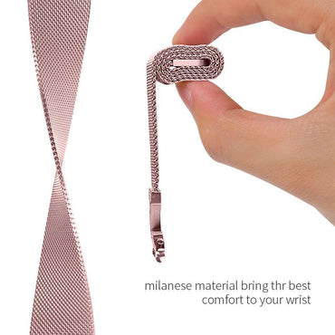 Diamond Milanese Loop strap For Apple Watch band apple watch 5 4 3 band 40mm 44mm 38mm 42mm iwatch 5 4 Stainless Steel bracelet