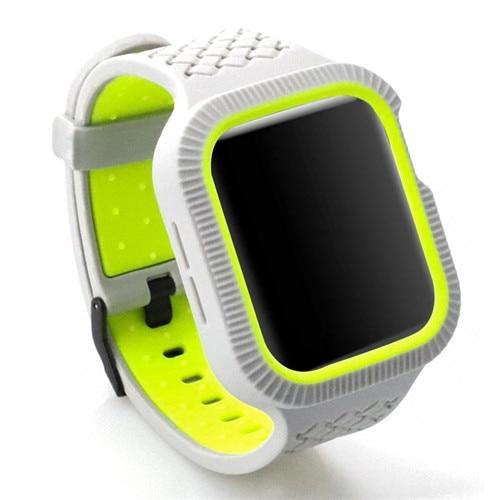 Weave case+strap For apple watch band pulseira apple watch 5 4 band 44 mm/40mm iwatch band 4 5 correa bracelet watchband belt
