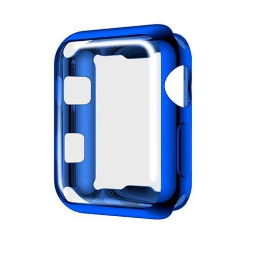 Cover Case For Apple Watch band 44mm/40mm apple watch 5 4 3 band 42mm/38mm iwatch screen protector silicone protective bumper