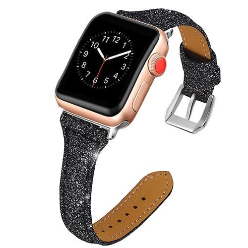 Leather Strap for Apple watch band 38mm 42mm iWatch band 40mm 44 mm Cow Leather watchband belt bracelet Apple watch 4 3 2 1
