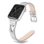 Leather Strap For Apple watch band 40mm 44mm iwatch band 38mm 42mm Shining Genuine Leather strap apple watch 4 3 2 1 Accessories