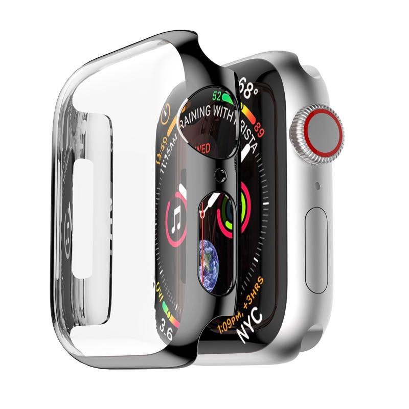 Case cover For Apple Watch band apple watch 5 4 3 case 42mm 38mm appel watch iwatch 4 3 2 1 44 mm/40mm Screen protector cover