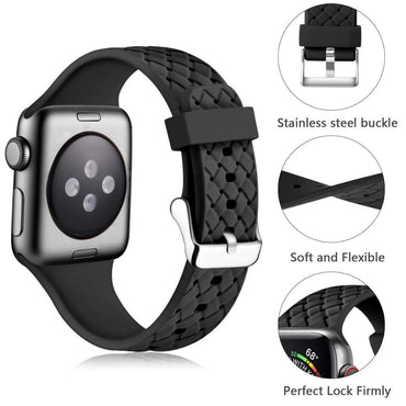 Silicone Strap For Apple watch band apple watch 5 4 3 band 44mm 40mm iwatch band 5 42mm 38mm pulseira correa bracelet watchband