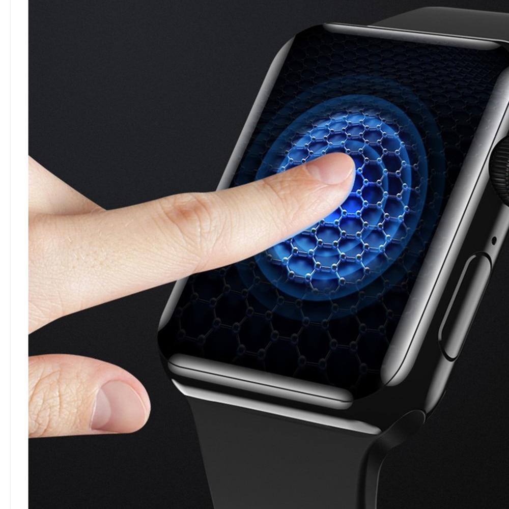 Tempered Glass For Apple Watch band apple watch 5 4 3  44mm 40mm 42mm/38mm iwatch Screen Protector cover apple watch accessories