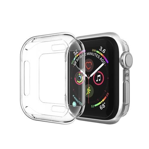 Cover case For Apple watch 4 3 5 case Apple Watch band 44mm 40mm 42mm/38mm Iwatch case TPU soft silicone Protect bumper