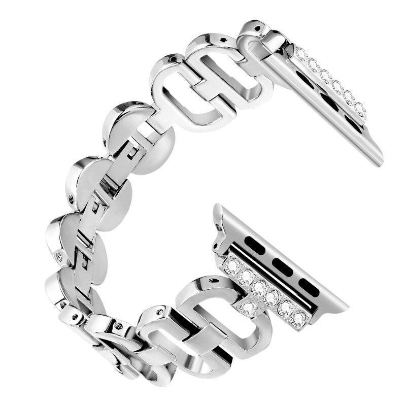 link bracelet strap For Apple watch band 42mm/38mm correa Stainless Steel metal clock wrist belt watchband For Iwatch 3/2/1