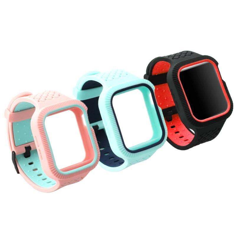 weave case+strap For apple watch band pulseira apple watch 5 4 band 44 mm/40mm iwatch band 4 5 correa bracelet watchband belt