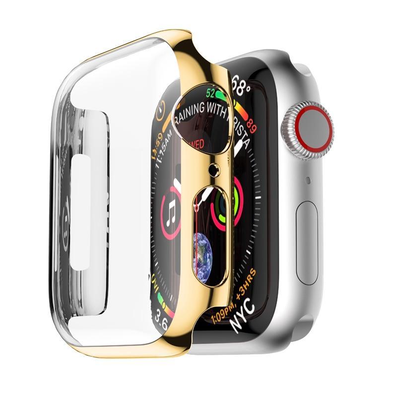 Case cover For Apple Watch band apple watch 5 4 3 case 42mm 38mm appel watch iwatch 4 3 2 1 44 mm/40mm Screen protector cover