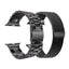 2 Pcs strap for Apple watch band 44 mm 40mm iWatch band 42mm 38 mm Stainless steel bracelet+Milanese Loop Apple watch 5 4 3 2 1