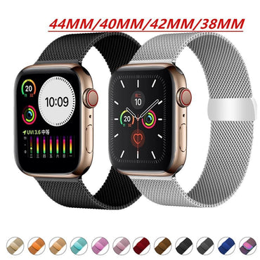 Milanese Loop Strap For Apple Watch band pulseira apple watch 5 4 3 band 44mm/40mm iwatch 5 42mm 38mm correa watchband bracelet