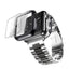 Stainless Steel case+Strap For Apple Watch band 44mm/40mm apple watch 5 4 3 band iwatch band 42mm/38mm Bracelet watchband+film
