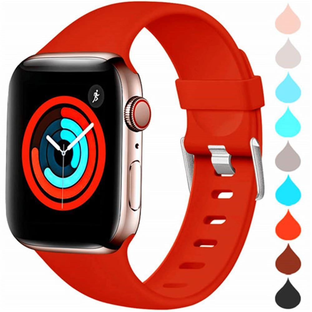 Sport strap For Apple Watch band 44mm/42mm apple watch 5 4 3 band iwatch band 5 4 3 2 correa 40mm/38mm bracelet watchband belt