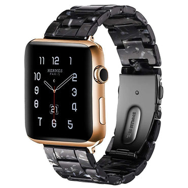 Resin strap For Apple watch band 44 mm 40mm iwatch band 42mm 38mm stainless steel buckle Watchband bracelet Apple watch 5 4 3 21
