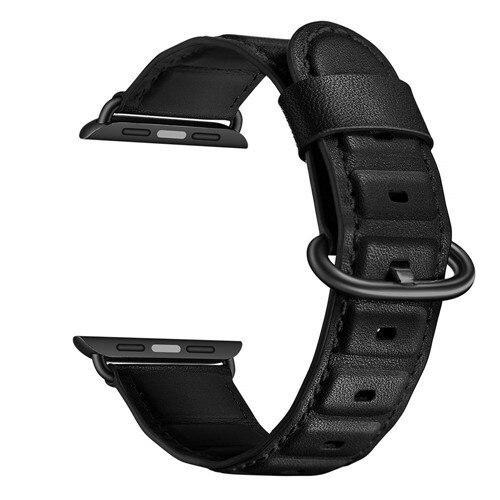 Genuine leather strap for apple watch band 42mm 38mm 44mm 40mm iwatch series 4 3 2 1 accessories replacement bracelet clock belt