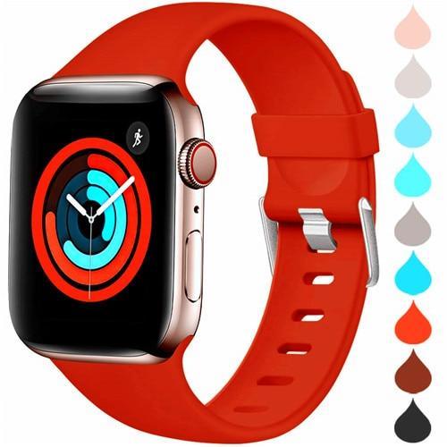 Sport strap For Apple Watch band 44mm/42mm apple watch 5 4 3 band iwatch band 5 4 3 2 correa 40mm/38mm bracelet watchband belt