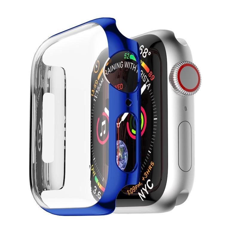 Case cover For Apple Watch band apple watch 5 4 3 case 42mm 38mm appel watch iwatch 4 3 2 1 44 mm/40mm Screen protector cover