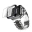 Stainless Steel case+Strap For Apple Watch band 44mm/40mm apple watch 5 4 3 band iwatch band 42mm/38mm Bracelet watchband+film