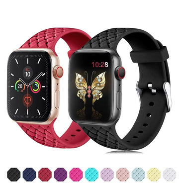 Silicone Strap For Apple watch band apple watch 5 4 3 band 44mm 40mm iwatch band 5 42mm 38mm pulseira correa bracelet watchband
